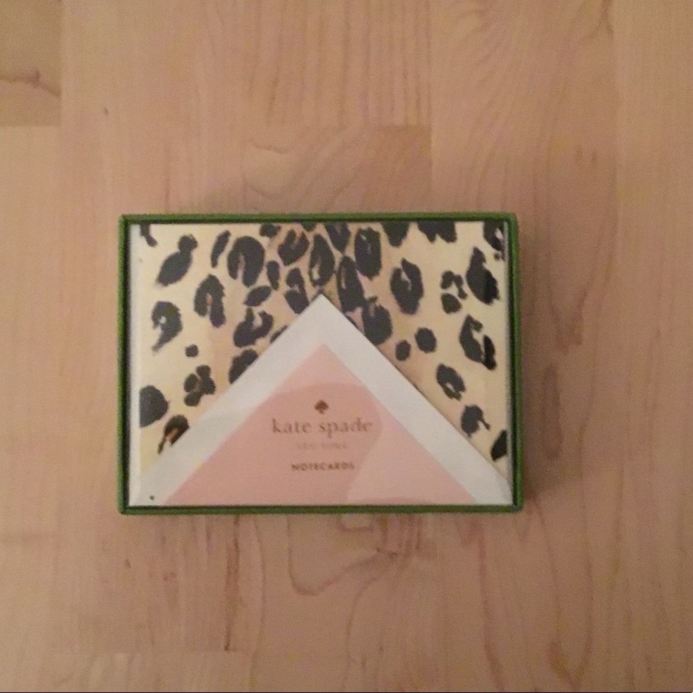 NWT kate spade ♠️ 5 piece leopard desk bundle - Picture 3 of 7